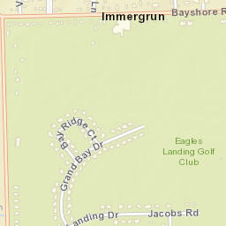 Immergrun Ohio Street Map