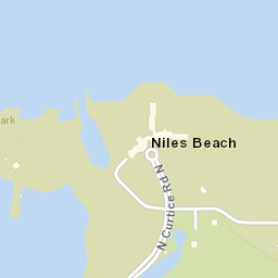 Niles Beach Ohio Street Map