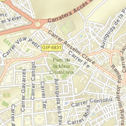 Blanes Street Map