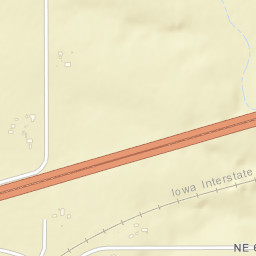 I-80 Bondurant IA 50035 America Street Map