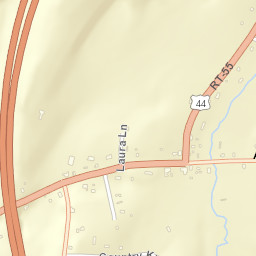 Ardonia New York Street Map