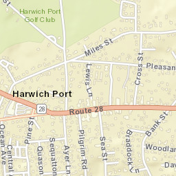 Harwich Port Street Map