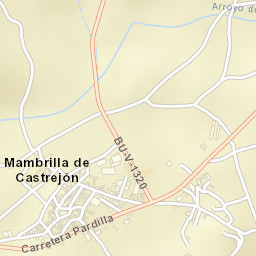 Mambrilla de Castrejón Street Map
