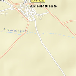 Aldealafuente Street Map
