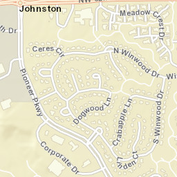 6199 Northwest 61st Avenue, Johnston, IA  Street Map