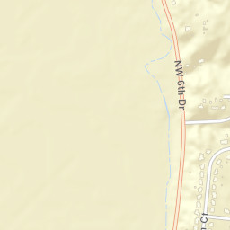 6181 NW 6th Dr Des Moines IA Street Map