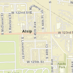 12281 South Kostner Avenue, Alsip, IL Street Map