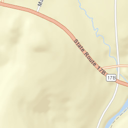 Mongaup Valley New York Street Map