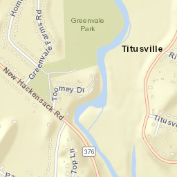 Titusville New York Street Map