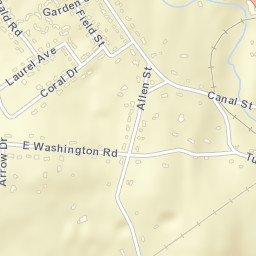 Pequabuck Connecticut Street Map