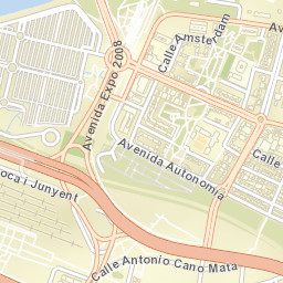 Almozara Street Map