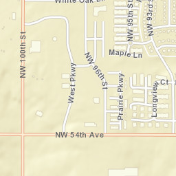 5401-5403 Northwest 93rd Street Johnston IA Street Map