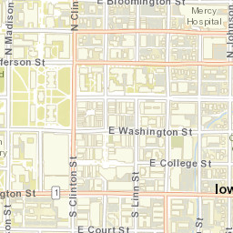 2 S Dubuque St Iowa City Iowa Street Map