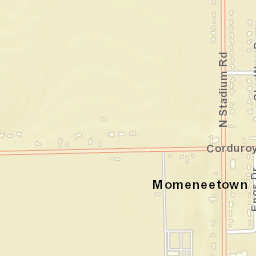 Momeneetown Ohio Street Map