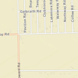 Reno Beach Ohio Street Map