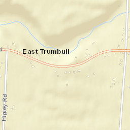 East Trumbull Ohio Street Map