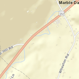 Marble Dale Connecticut Street Map