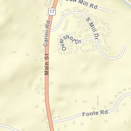 Cotton Hollow Connecticut Street Map