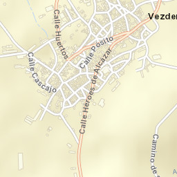 Vezdemarbán Street Map