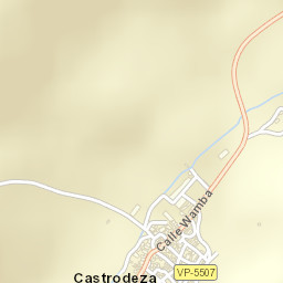 Castrodeza Street Map