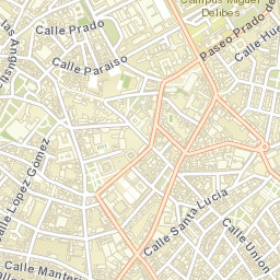 Valladolid Street Map