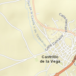 Castrillo de la Vega Street Map