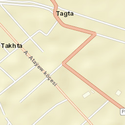 Tagta Street Map