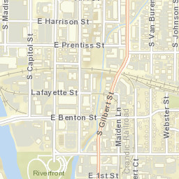 628 South Dubuque Street, Iowa City, IA Street Map