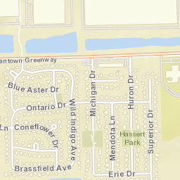 622 Mendota Lane, Illinois and Michigan Canal Street Map