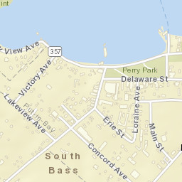 Put-in-Bay Ohio Street Map