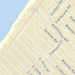 Vinewood Beach Ohio Street Map