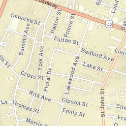 Monticello New York Street Map