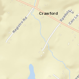 Crawford New York Street Map