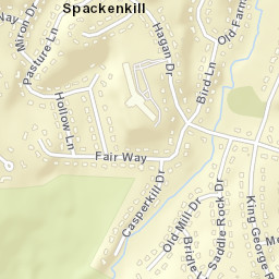 Spackenkill New York Street Map