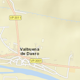 Valbuena de Duero Street Map