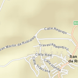 San Martín de Rubiales Street Map