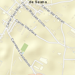 Castellnou de Seana Street Map