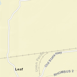 Leaf California Street Map