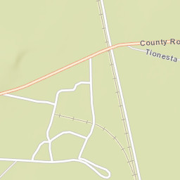 Tionesta California Street Map