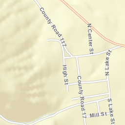 Lake City California Street Map