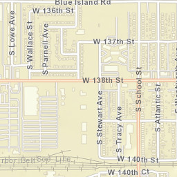 500-598 West 138th Street, Riverdale, IL Street Map