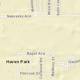 Haven Park Ohio Street Map