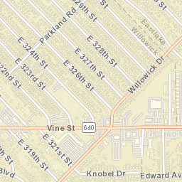 Erie Side Ohio Street Map