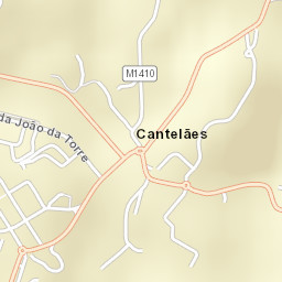 Vieira do Minho Street Map