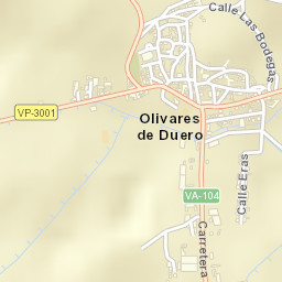 Olivares de Duero Street Map