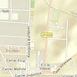 Mollerussa Street Map
