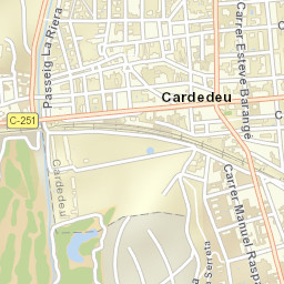 Cardedeu Street Map