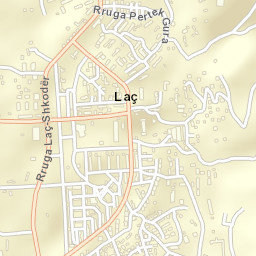 Laç Street Map