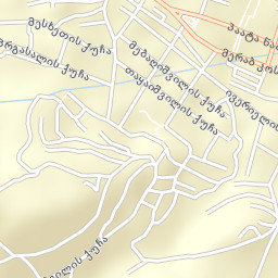Akhaltsikhe Street Map