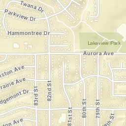 8320 Hammontree Dr Urbandale IA Street Map